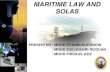 Maritime law and solas