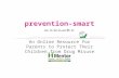 Prevention Smart Parents