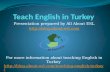 Teach English in Turkey