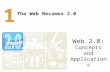 Chapter 1 - The Web Becomes 2.0