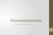 Procrastination Presentation at blinkbl-nk#20 25April2012