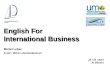 Licence Com Inter English For Business M Lubac 02 [Enregistrement Automatique]