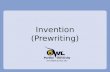 Writing Process Invention—OWL