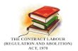 Contract Labour Act Finale