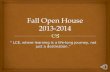 LCE Open House 2013 2014