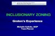 IZ Workshop 2014: A1 groton inclusionary zoning