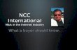 NCC -  Working with NCC  - A Buyers Guide to Internet Acquisitions