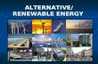 alternative/renewable energy presentation