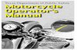 TXDOT Motorcycle Operator's Manual
