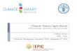 Climate-Smart Agriculture: Climate change, agriculture and food security