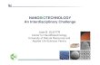 NanoBioTechnology: an interdisciplinary challenge, 2006