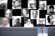 My Great Indian Prime Ministers