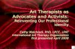 Art Therapy Advocacy and Activism