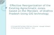 Effective reorganization of the existing agroclimatic zones