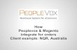 Magento & Peoplevox Integration for Client NQR Australia