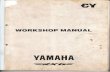 Yamaha RX G Service Manual