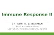Cell mediated immune response
