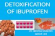 Detoxification of ibuprofen