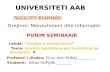 Punim Seminarik - Analiza e Investimeve