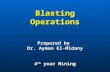 Blasting Operations