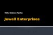 Jewell Enterprises Powerpoint - Public Relations Campaign