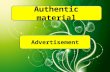 Authentic material (ppt.)