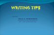 NEWSWRITING TIPS ppt..ppt.