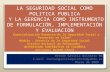 Seguridad Social Como Politica Publica
