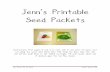 Jenn's Seed Packet Template