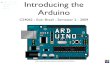 Arduino Lecture 1 - Interactive Media CS4062 Semester 2 2009