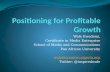 Positioning for profitable growth