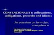 An Overview on Formulaic Competence