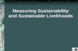 04 Measuring Sustainability and Sustainable Livelihoods