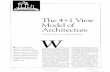 The 4+1 View Model of Architecture