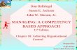 CH10: Managing: A competency based approach, Hellriegel  & Jackson
