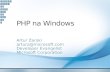 Artur Żarski, PHP na Windows