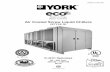 York Air Cooled Screw Liquid Chillers (Style G)