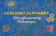 Cebuano alphabet
