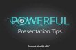 Presentation Studio I Powerful Presentation Tips