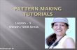Pattern making - Sheath dress