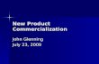New Product Commercialization