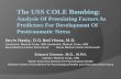 The USS COLE Bombing: Analysis of Preexisting Factors as Predictors for Development of Posttraumatic Stress or Depressive Disorders