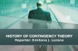 08 - History of Contingency Theory