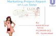 Marketing Project Report on Lux Soap