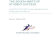 The seven habits of student success