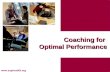 Coaching Skills for Optimal Performance