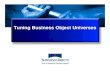 Universe Tuning Training Presentation