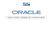Oracle R12 Fixed Assets Changes From 11i