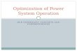 Optimization of power sytem