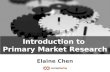 Introduction to primary market research